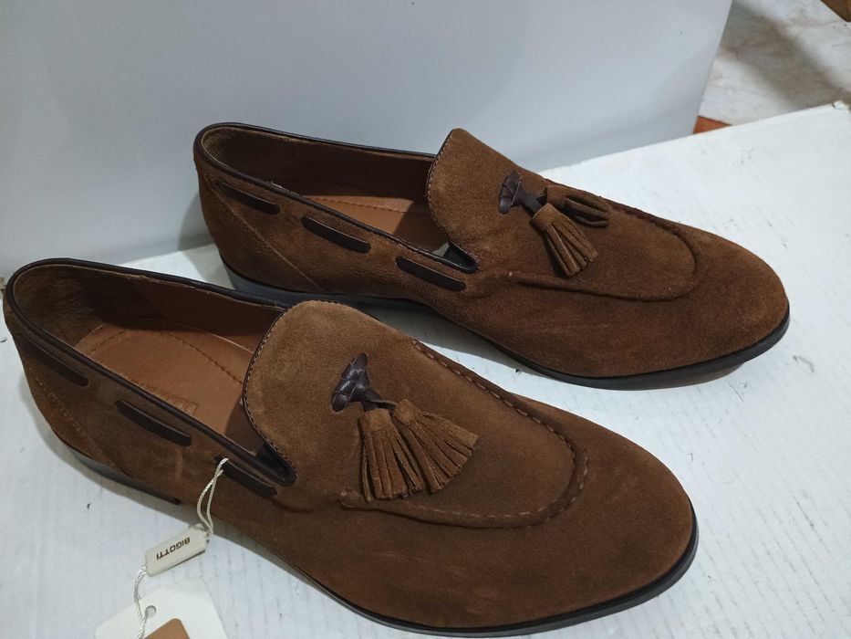 Pantofi bărbati piele Bigotti . Mărimea 44