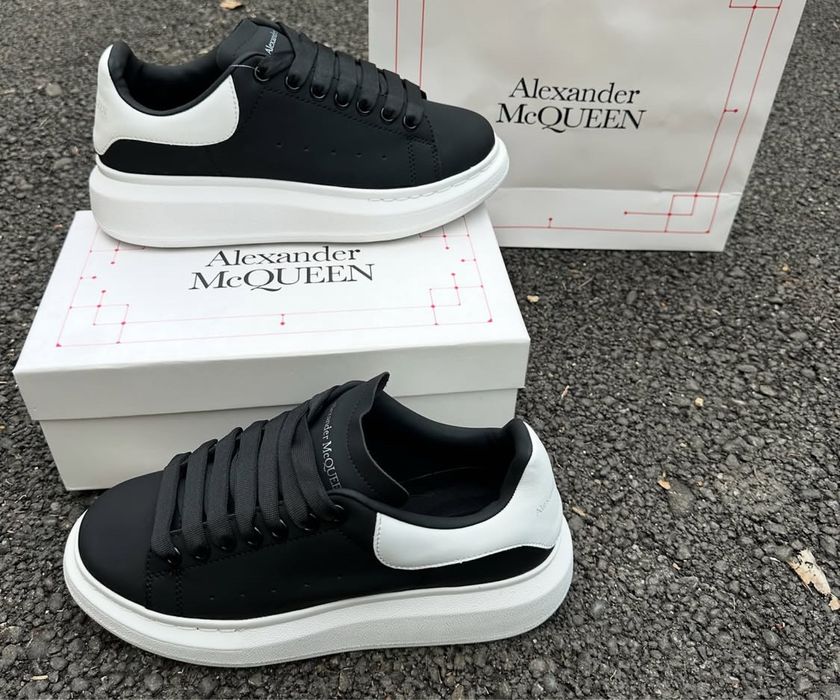 Alexander McQueen Adidasi Piele, noi, 36-44, Calitate Top
