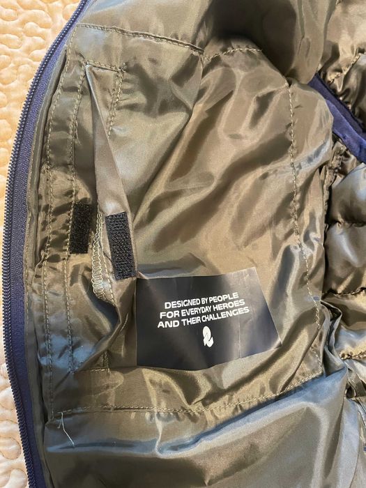 Invicta, Vesta Matlasata cu Fermoar, Culoare Albastra, Marimea L