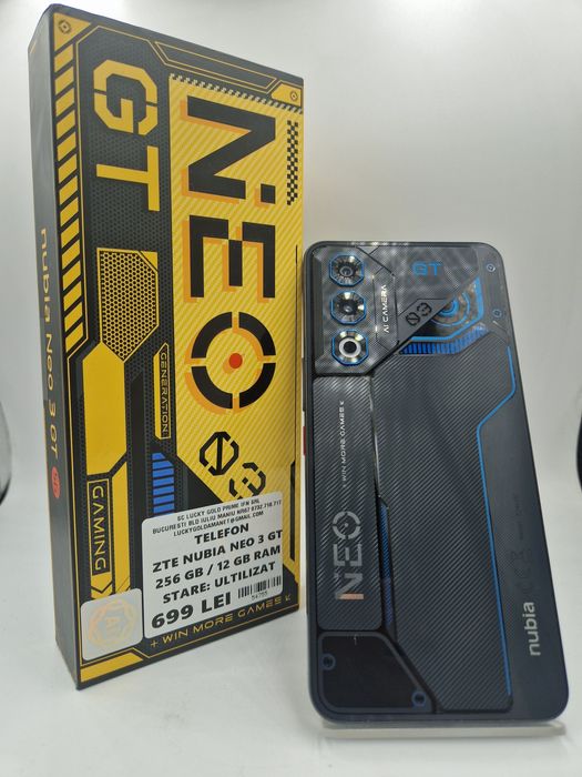 ZTE Nubia Neo 3 GT 256GB / 12GB RAM Garanție #54755