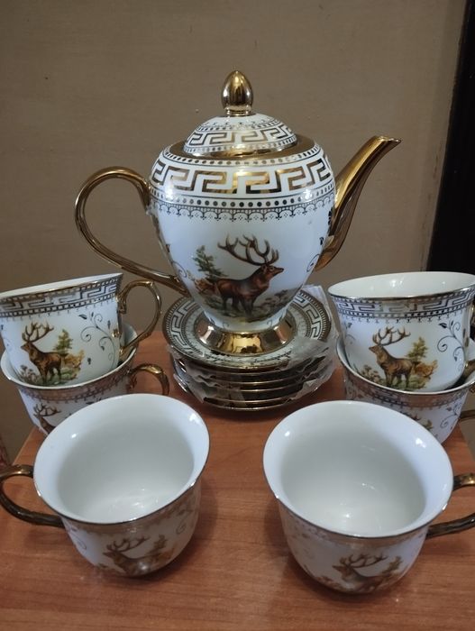 Чайный  сервиз новый.