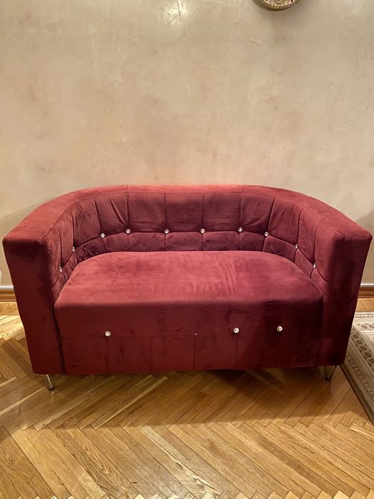 До 10.09 срочно! Продам красивый мини диван-кресло