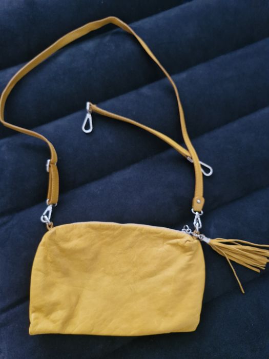 Чанта естествена кожа