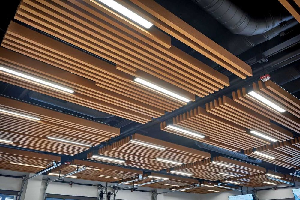 Реечные потолок Реечный кубический Балка Reychniy potolok, грильято (3