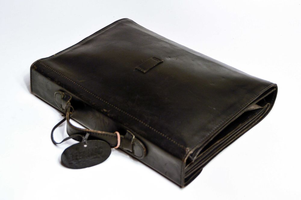 Geanta servieta piele Titanic