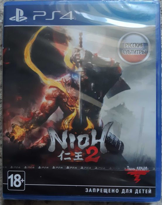 Nioh 2 PS4 PS5 русские сабы запакованный