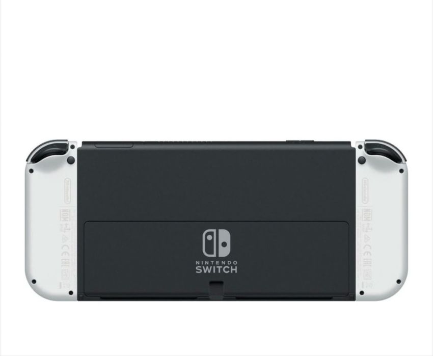 Nintendo Switch OLED White 64GB + 4 игри + пълен комплект