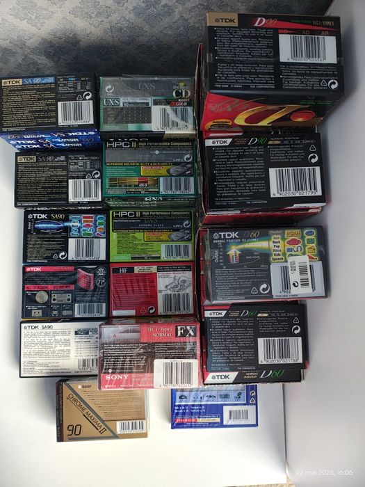 Deck Sony KB920S stare excelenta și casete audio TDK Sony BASF Chrome și normale