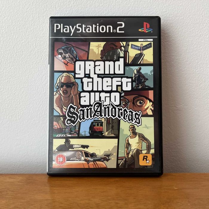 Grand Theft Auto San Andreas GTA PlayStation 2 PS2