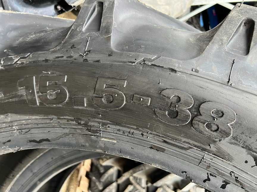 Anvelope noi marca OZKA 15.5-38 cu 12 pliuri pentru tractor spate