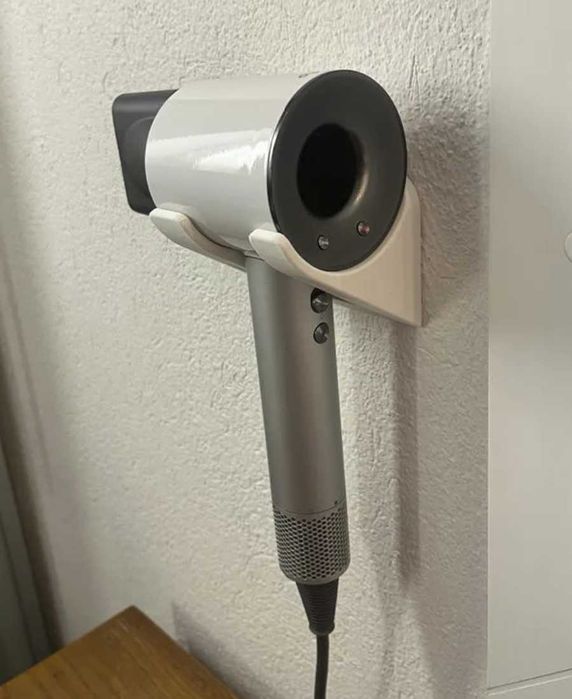 Vand suport perete pentru uscator Dyson Supersonic, 2 modele
