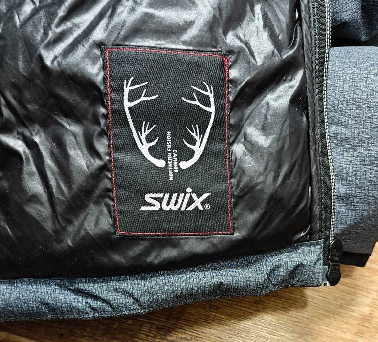 SWIX Дамско пухено яке парка с пух и качулка размер L