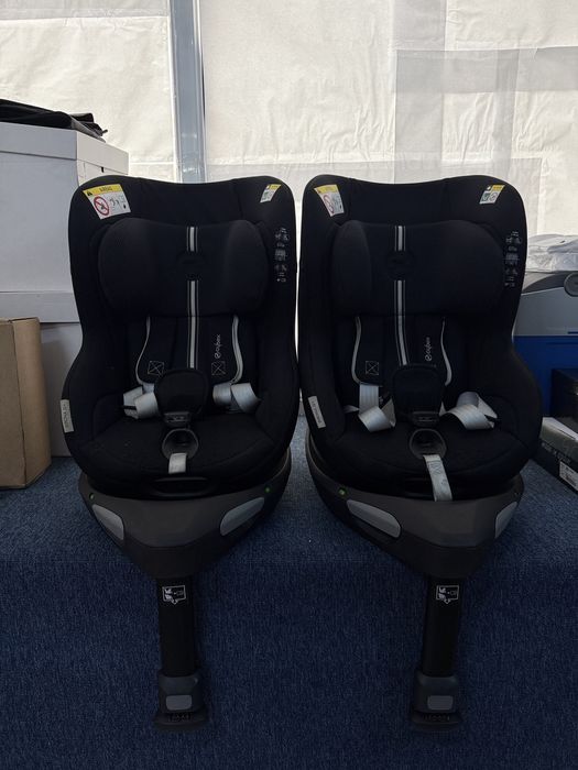 2x Cybex Sirona Gi i-Size (Gold), rotativ 360, Isofix-stare excelenta