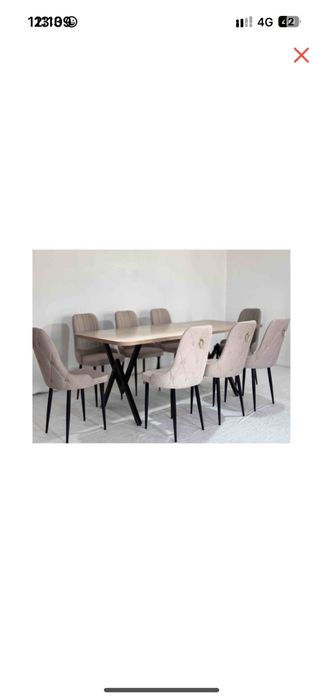 стол и стулья примой от произвадителья