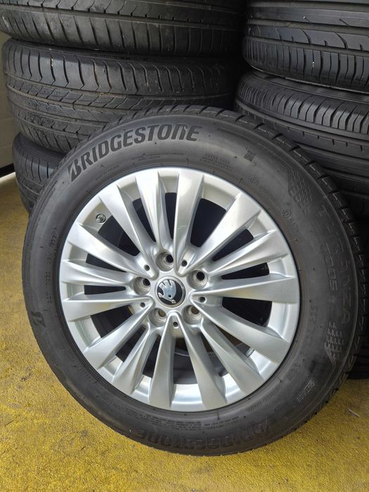 Roti Jante Anvelope VARA 5x112 205/60/16 OE Skoda Octavia Superb