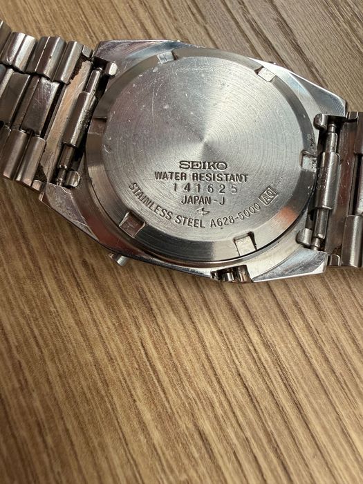 SEIKO A628-5000 LCD Дигитален Соларна Батерия 1971