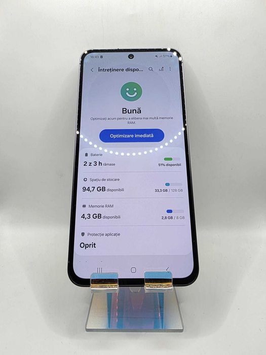 Samsung S24 FE, MEM 128 GB, RAM 8 GB, Amanet Doamna Ghica, Cod: 84989