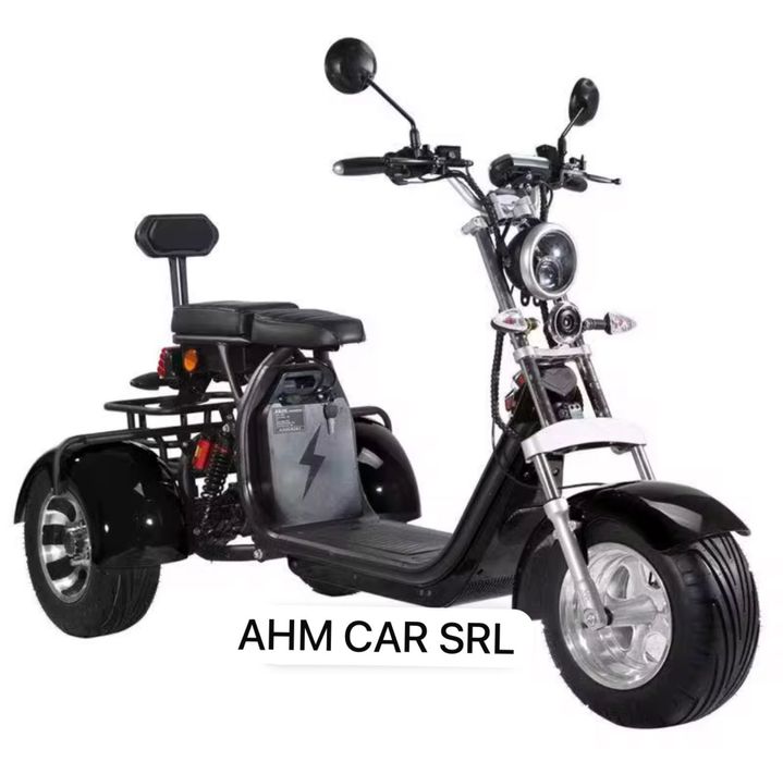 Scuter electric 3 roti fara permis