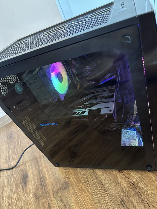 Бюджетен геймърски компютър | Xeon E5-1650 v2 6/12 | RX 580 | 16GB RAM | SSD