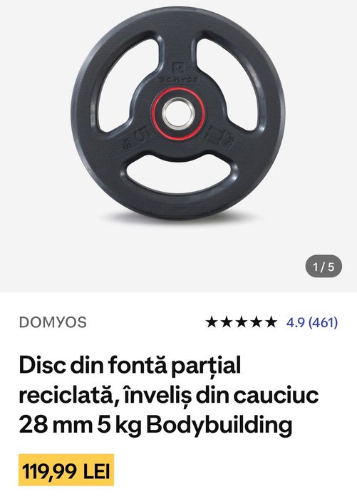 Discuri greutati