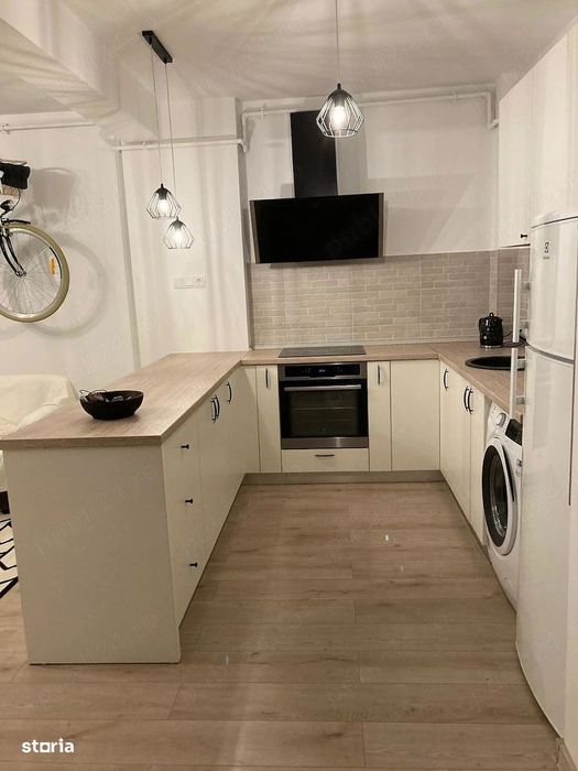 Apartament cu 2 camere, 57 mp utili, mobilt, utilat, Sebes