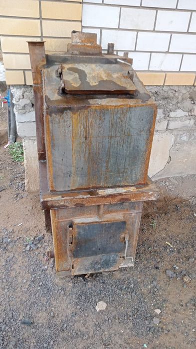 Продам железную печку длительного горения