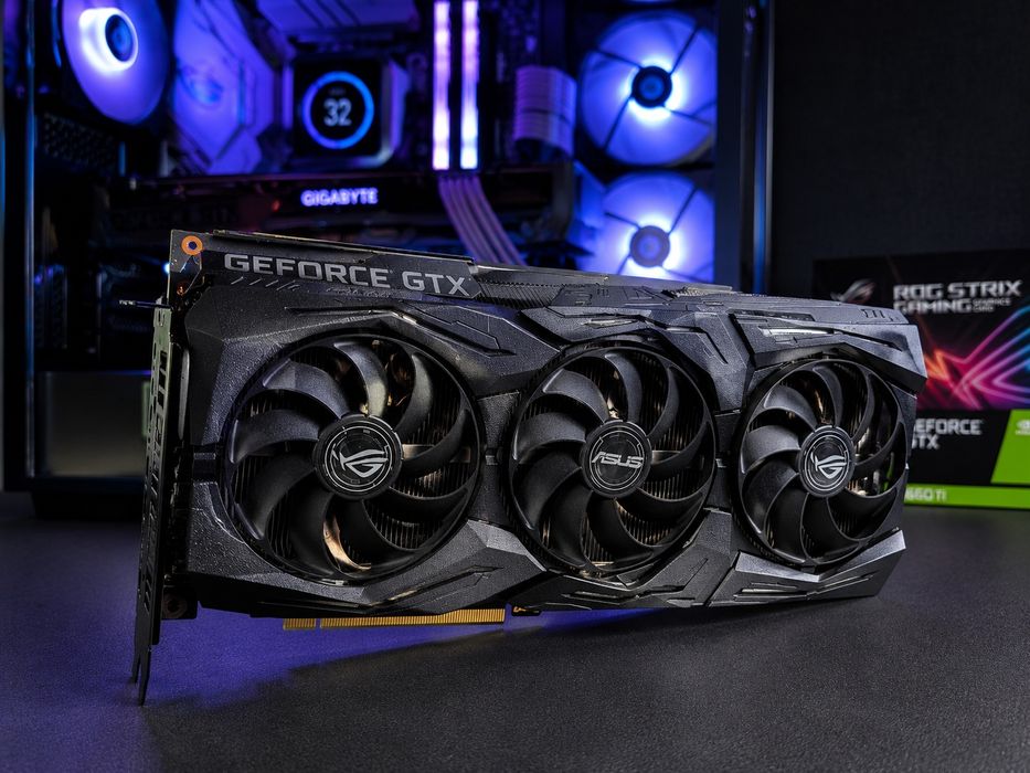 Placa video Asus rog strix GTX 1660TI 6GB 192BIT