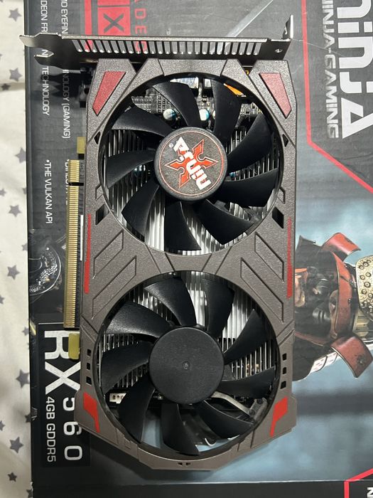 Видеокарта RX 560 4GB