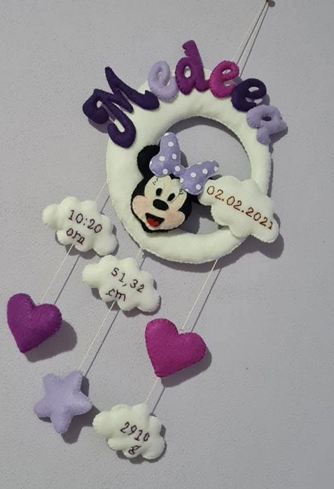 Nume personalizate din fetru