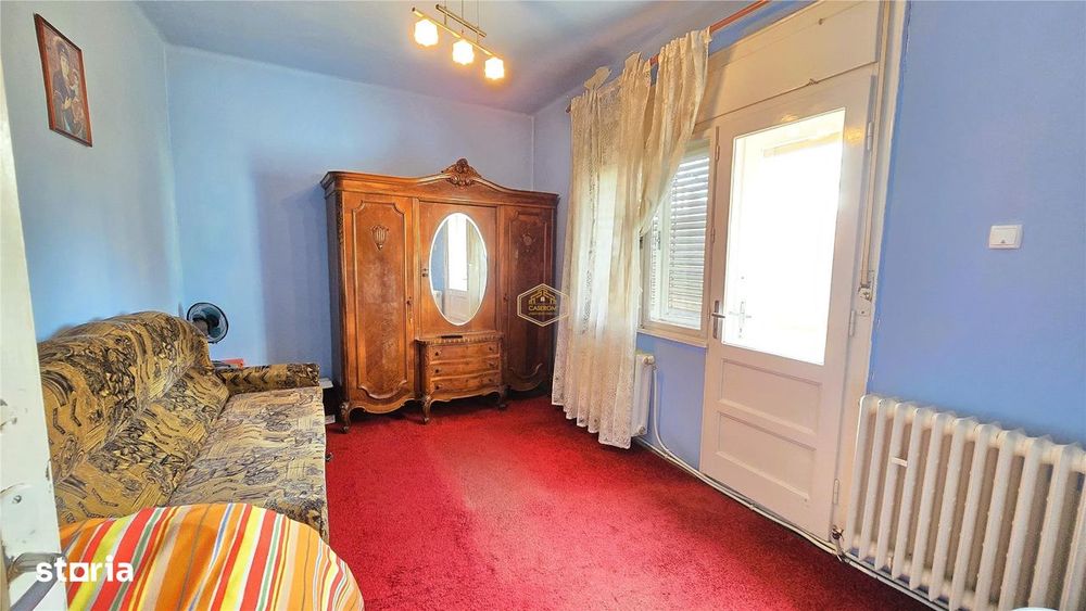 Central | 3 camere decomandate + curte proprie de 35 m² | Etaj 1