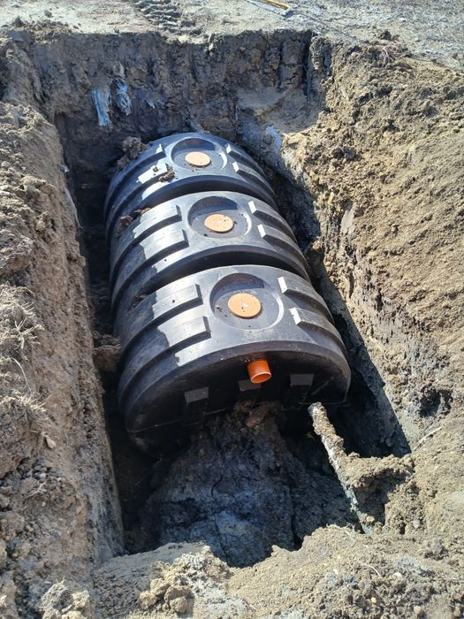 Fosa ecologica cu 2 compartimente 3000 l