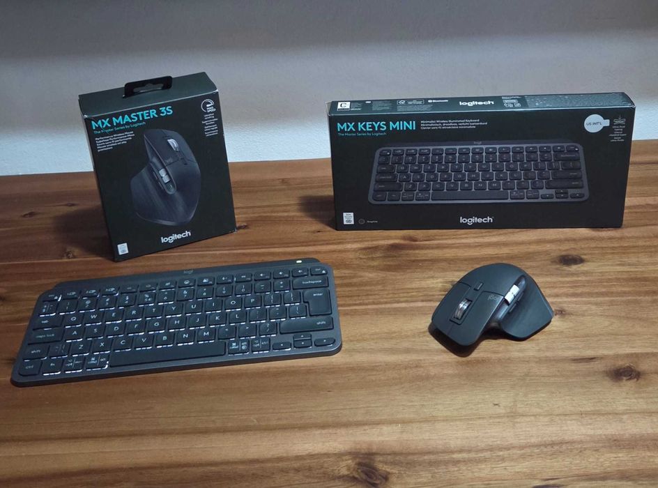 Mouse MX MASTER 3S/Tastatura MX MINI Logitech KIT