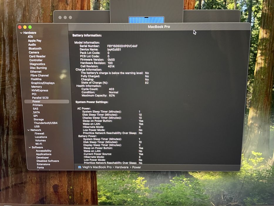 Macbook M1 Pro, 16 inch, 16 Gb Ram, Stare buna