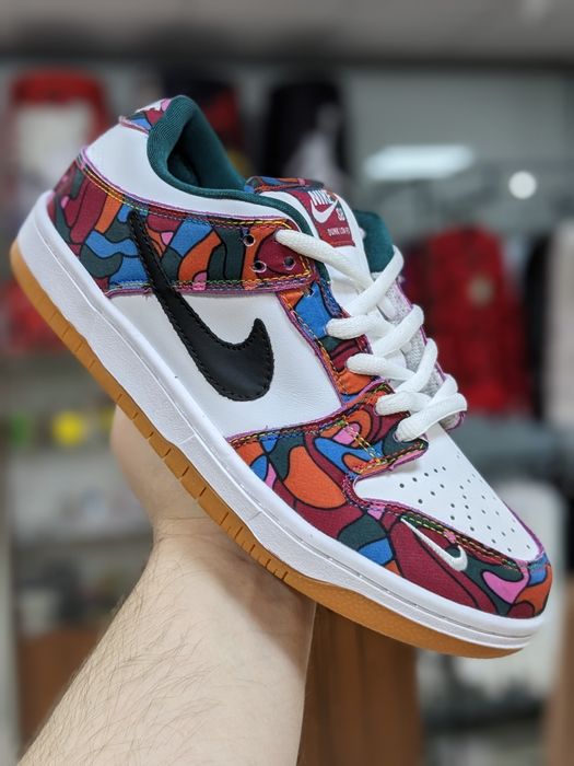 Кроссовки Nike SB Dunk Parra Abstract Art