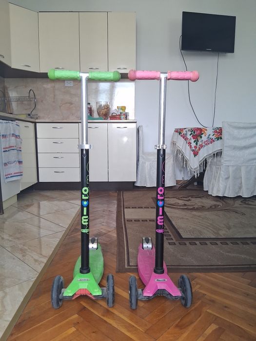 Продавам 2 детски използвани тротинетки