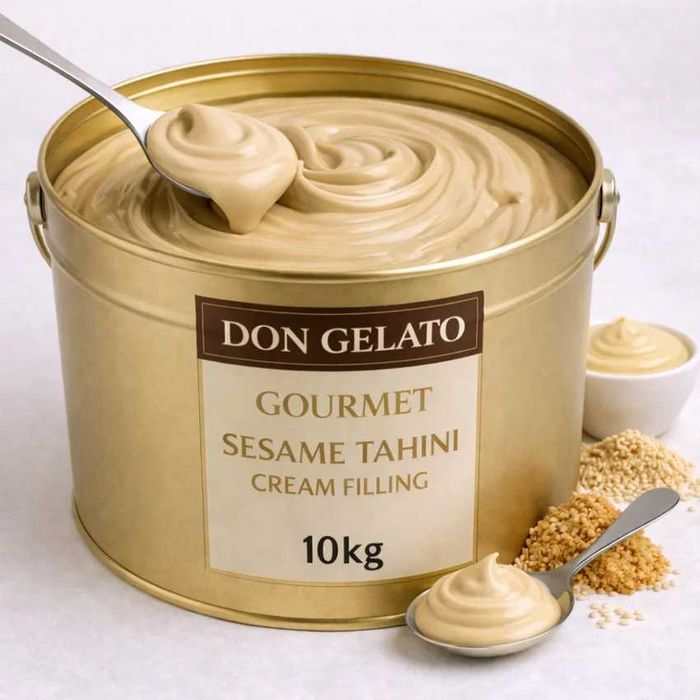 Гурме крем пълнеж със сусамов тахан Don Gelato | 1 кг / 3 кг / 10 кг