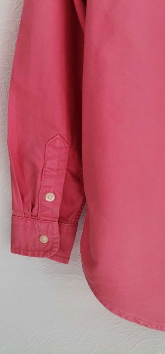 Cămașă băieți Ralph Lauren maneca lunga coral pink măr 5ani 115cm