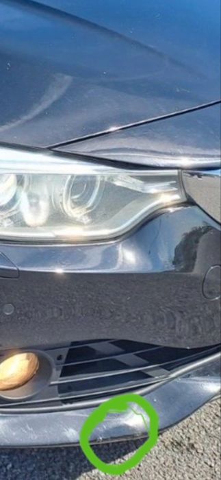 Предна Броня Bmw F32/33/36 4-серия оборудвана без халогени!!!