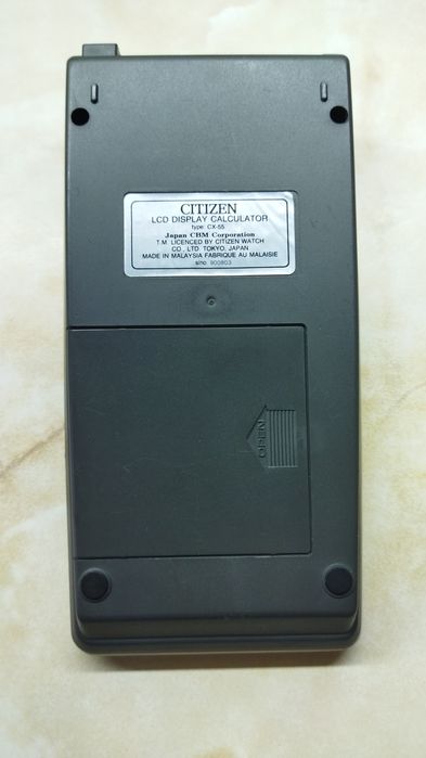 Калькулятор  CITIZEN CX-55, печатающий.