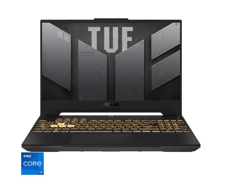Laptop Gaming ASUS TUF F15 FX507ZC4 – Intel Core i7-12700H, RTX 3050 95W, 16GB RAM, 144Hz – Stare excelentă