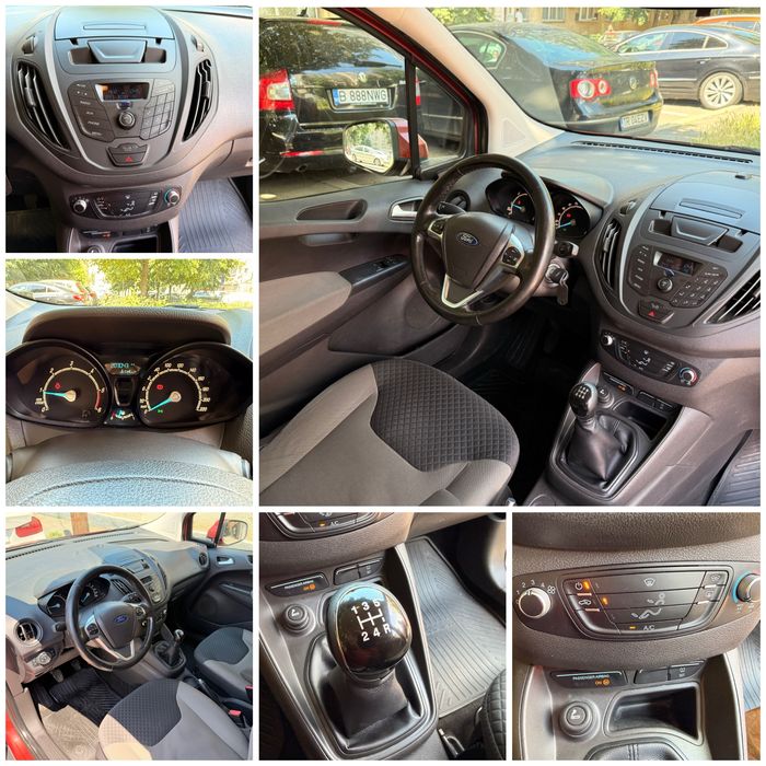 Ford Tourneo Courier-1.5d-75Cp- Euro 6-Km Reali-2019