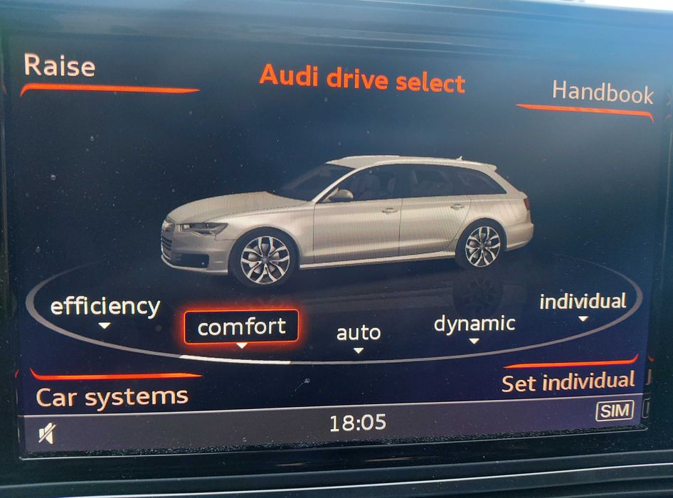На Части Ауди А6 фейс C7 4d  Audi S line Matrix