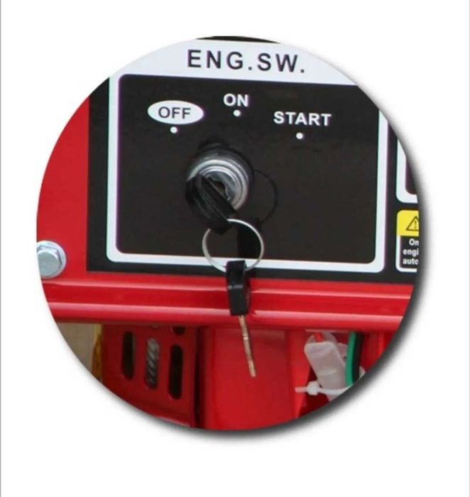 Генератор бензин четиритактов  7.5 KW трифазен