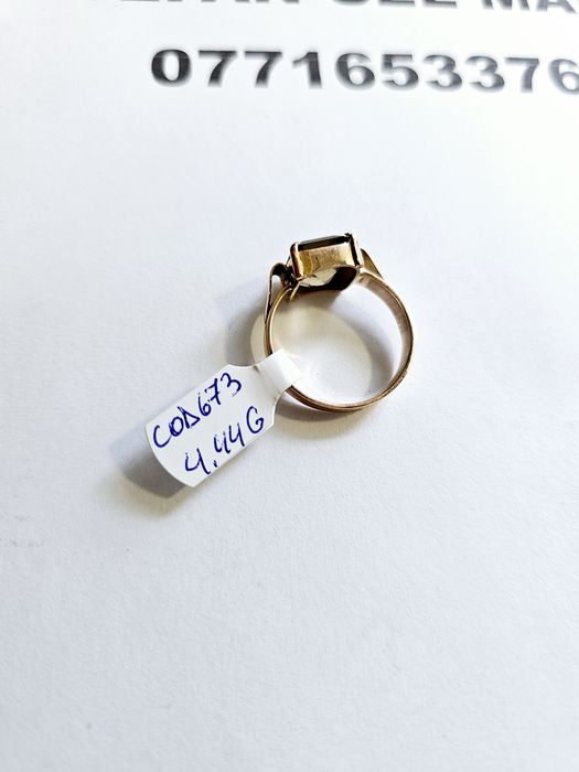 Vand inel dama din aur 14 k 4.44 g cod 673