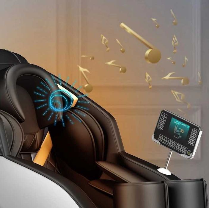 Смарт масажен стол A40 Black/White