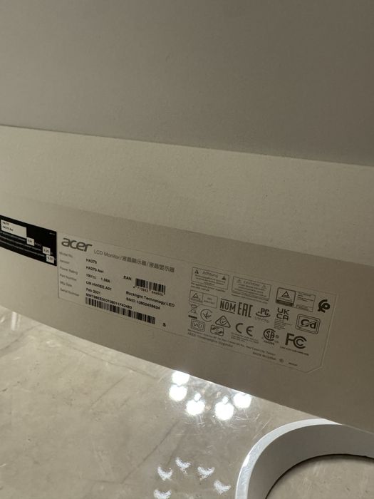 Монитор Acer 27 дюйм
