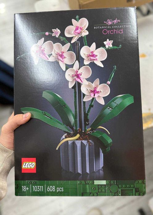 лего набор цветы