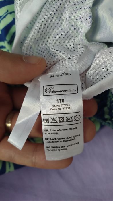 Pantaloni scurti SOC de copii de baie / plaja / piscina , marimea 170 , noi cu eticheta