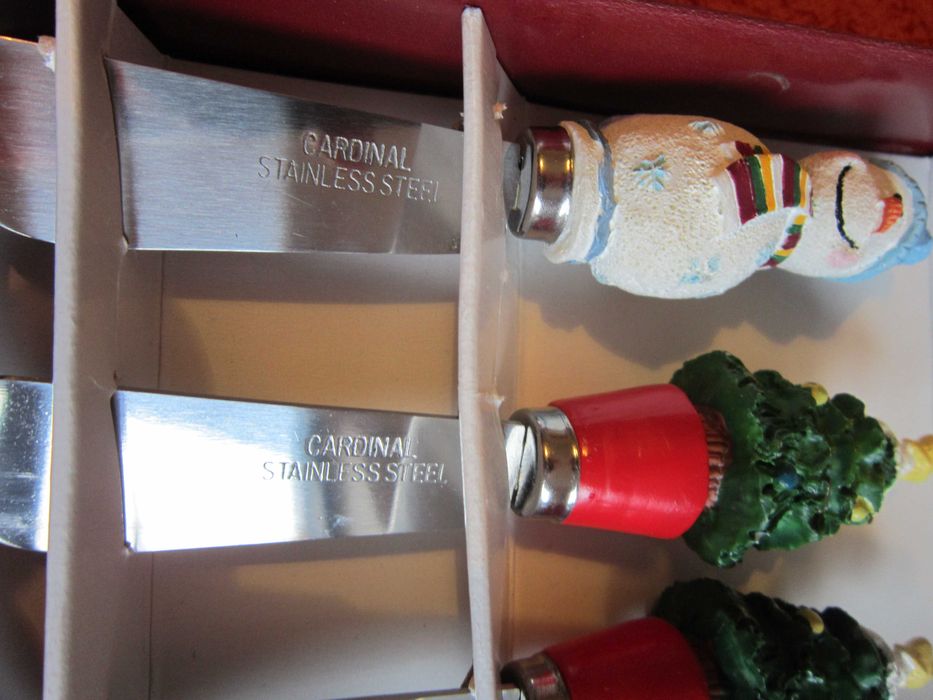 cadou rar Craciun Cardinal Gourmet Spreaders set inox Colectie 1990