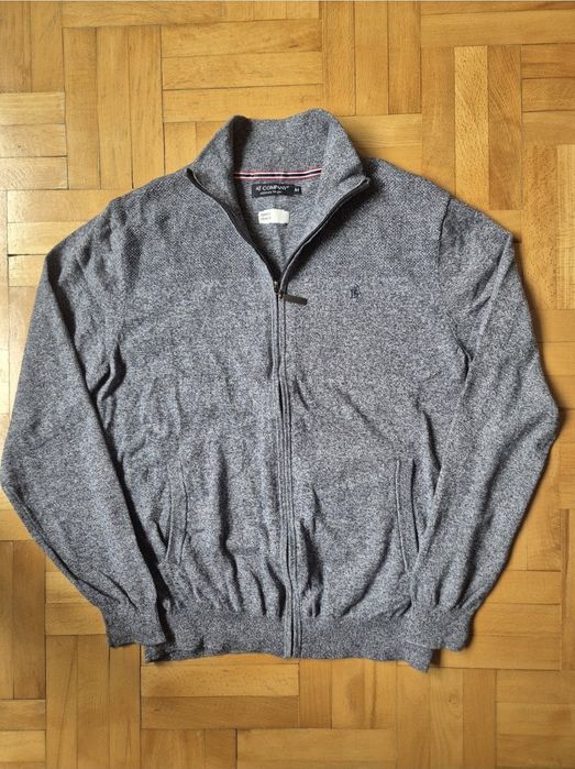 Pulover Premium AT Company, Full-Zip, Bumbac 100%, Bărbați - M